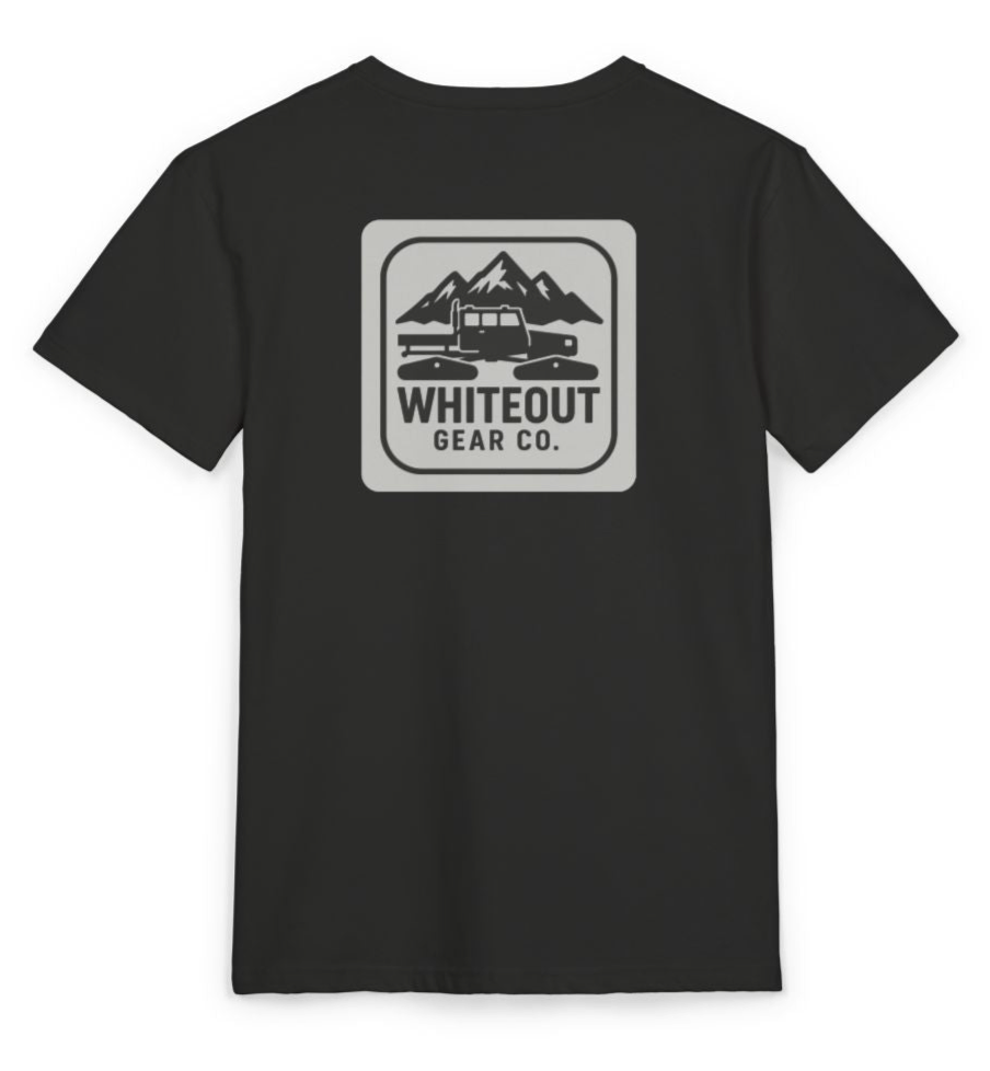 Whiteout Gear Co. Grayscale Snowcat Tee